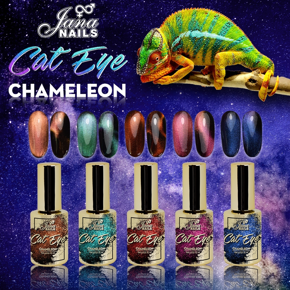 Cat Eye Chameleon No Ml Cat Eye Shop Jana Nails